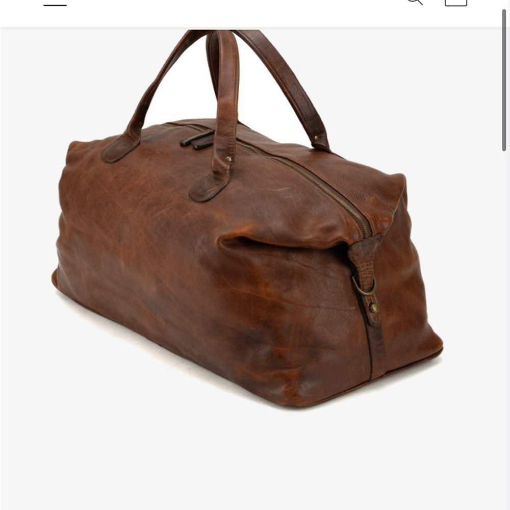 Moore & Giles Benedict Leather Weekend Bag
